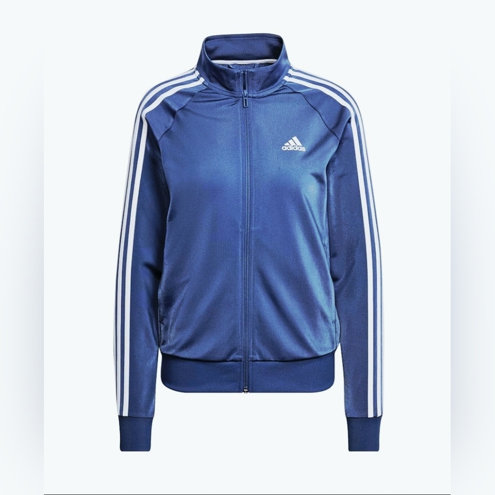 $55 adidas Womens Warm-Up 3-Stripes Track Jacket
